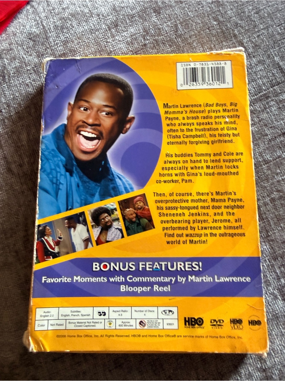 Martin: The Complete First Season DVD Box Set HBO 4 Disc Comedy Series - Picture 2 of 3